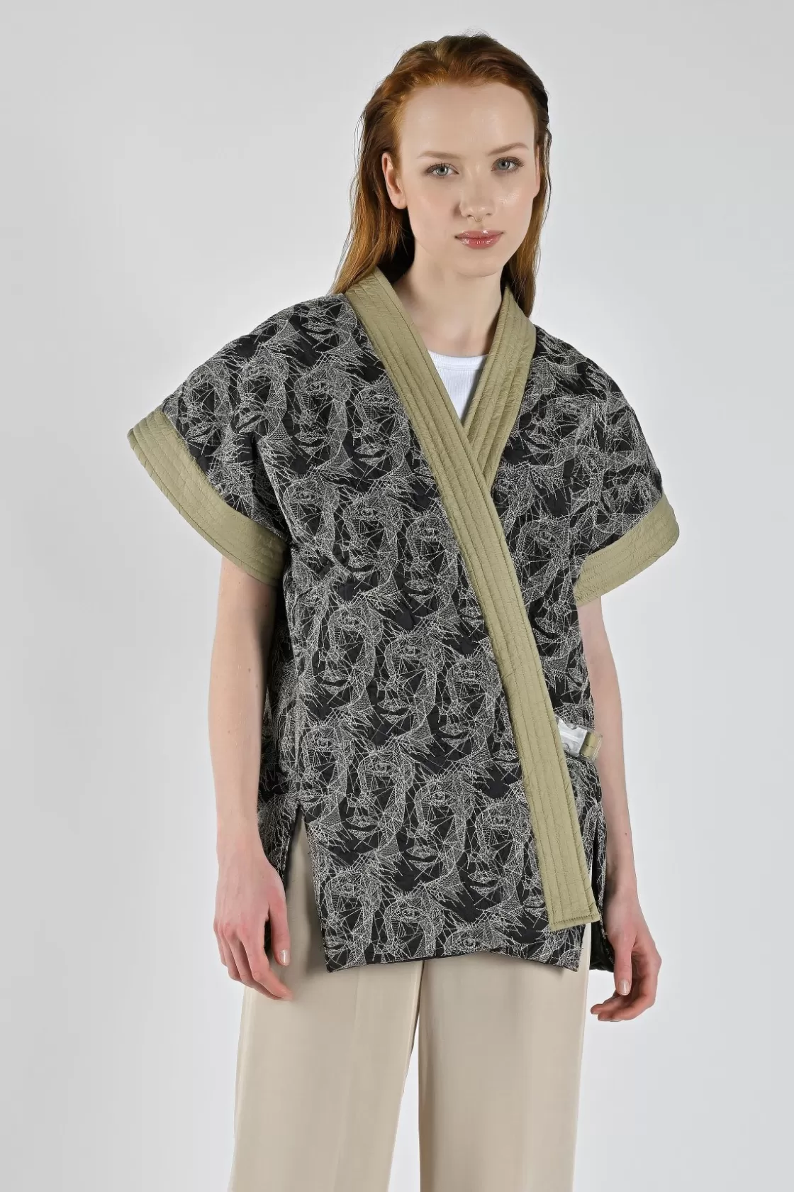Canadian Classics Zoe Long Kimono Black Fashion