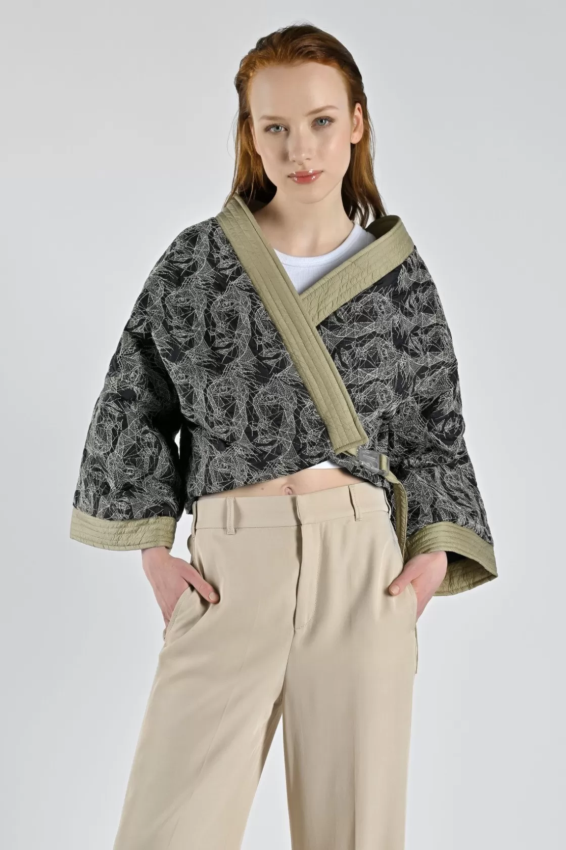 Canadian Classics Zoe Long Sleeves Kimono Black Fashion