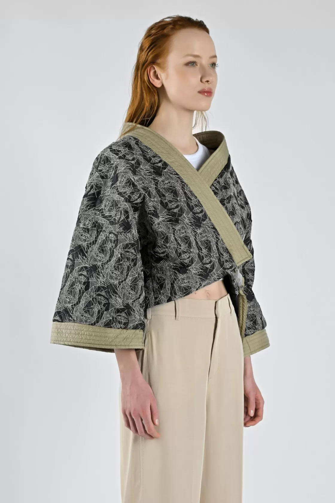 Canadian Classics Zoe Long Sleeves Kimono Black Fashion
